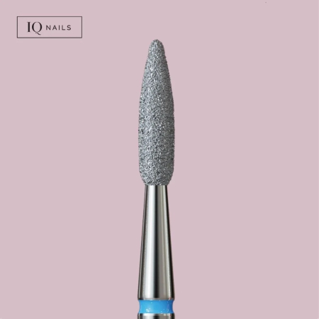 Frez diamentowy do skórek, uniwersalny, długi płomyk, rozmiar 2,1mm 243R.524.021