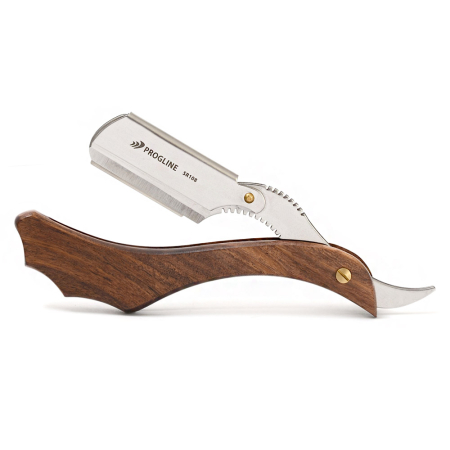 Profesjonalna drewniana brzytwa barberska SR108